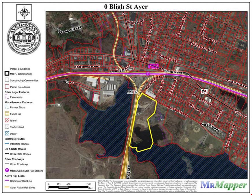 For Lease Ayer MA: Warehouse Spaces with Outside Storage   