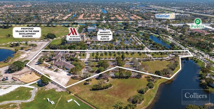 9.3 acre commercial development site situated on the Parkland/Coral Springs border in Heron Bay