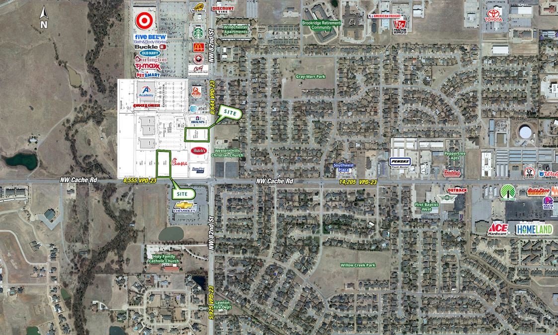 Lawton Marketplace | 2 outparcels