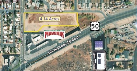Preview of VacantLand space for Rent at College Pkwy & Sherman Lane 