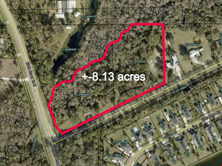 8.13 Acres at Intersection of SR 16 and SR 13 N