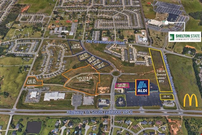 Preview of VacantLand space for Rent at 9750 Alabama Highway 69 South