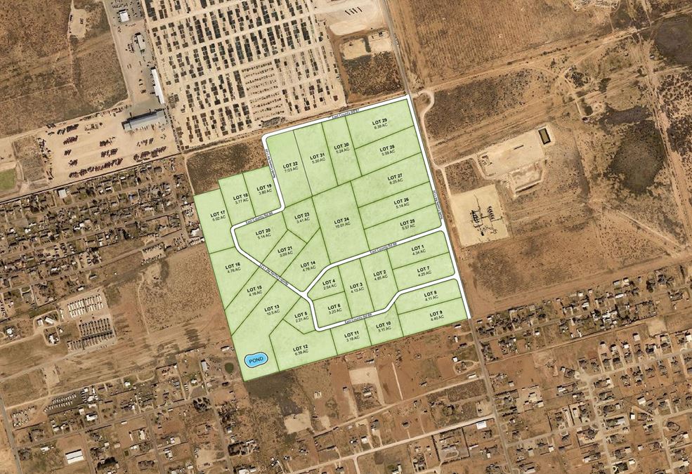 Dunn Ranch Industrial Park: 31 Lots Spanning 153 Acres