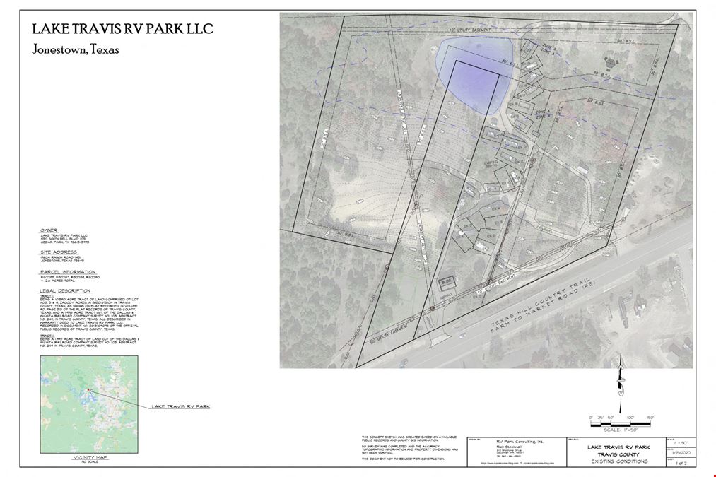 12.6 Acres ETJ Land - Lake Travis RV Park