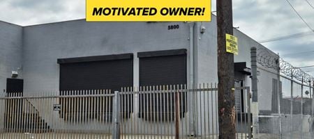 Preview of Industrial space for Rent at 5800 S Hoover St