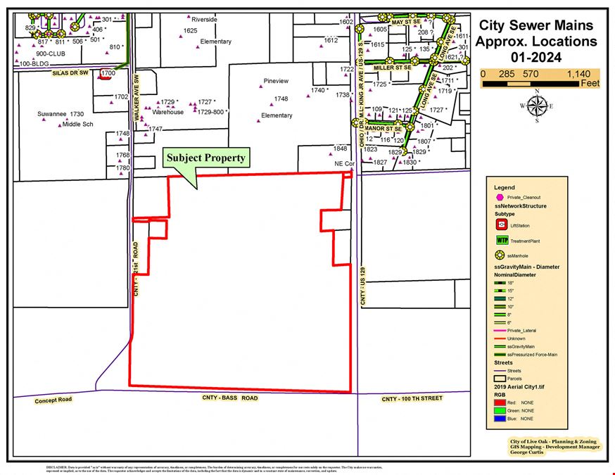 Live Oak 145 Acre Development Parcel