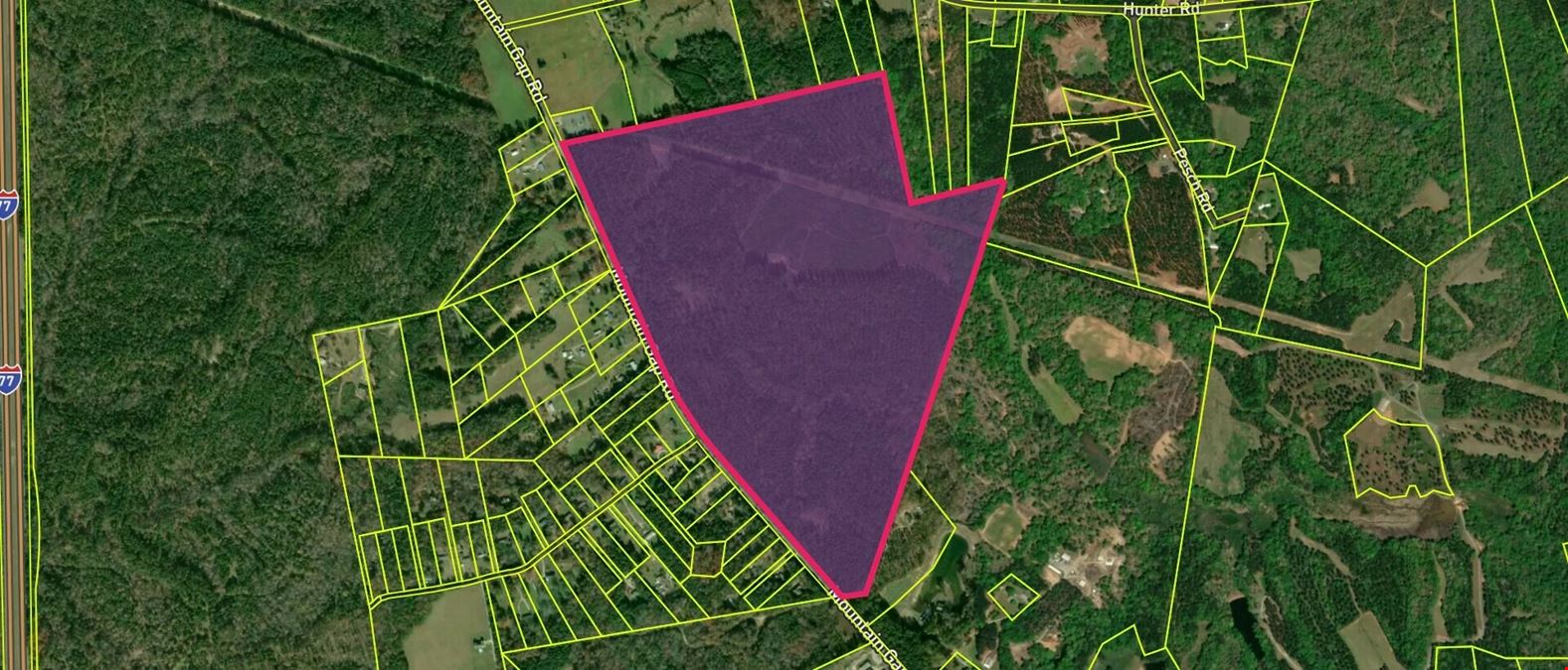 Massive Interstate I-77 Corridor 195-Acre Confluence of Deliverables Site