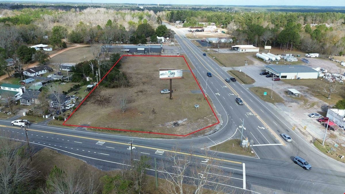 Corner Development Lot with Billboard