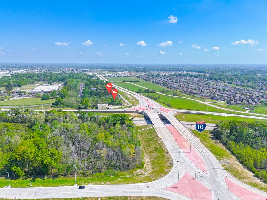 Development Lots with Direct Access to I-10 Exit at Pecue Lane