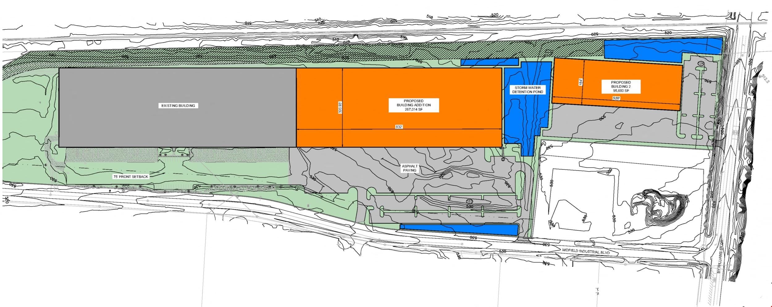 Class "A" Rail Served Distribution Center