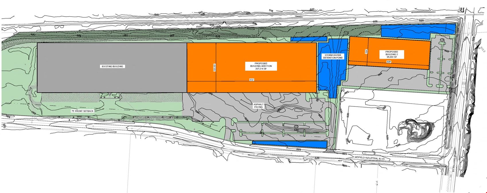 Class "A" Rail Served Distribution Center