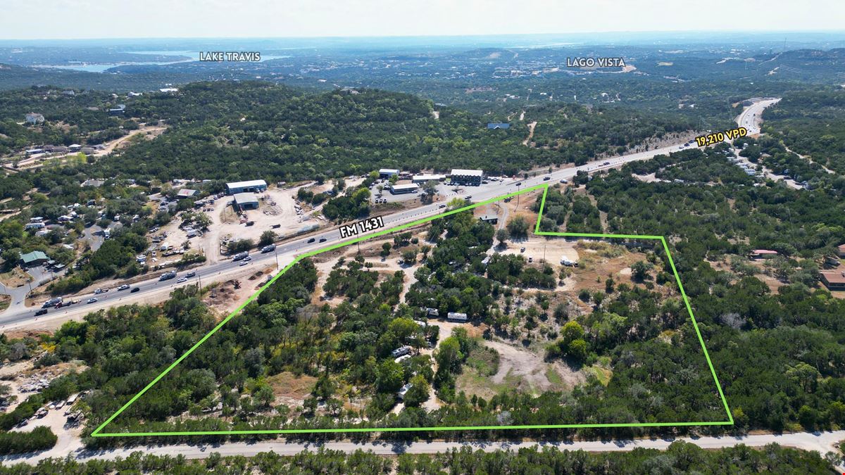12.6 Acres ETJ Land - Lake Travis RV Park