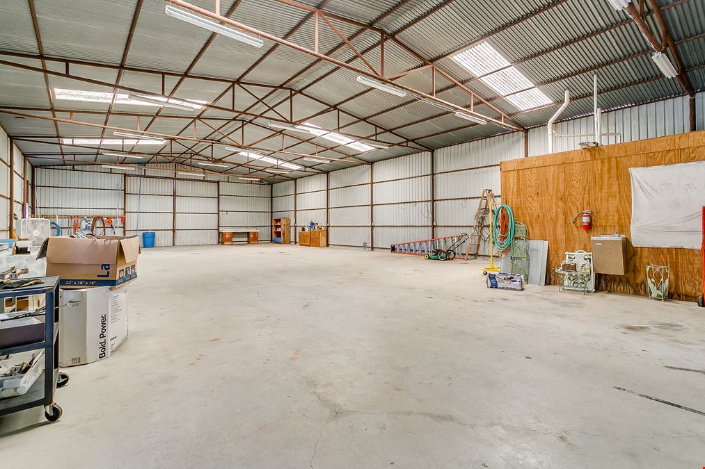 4.33 AC For Sale with Home Office & Metal Bldg
