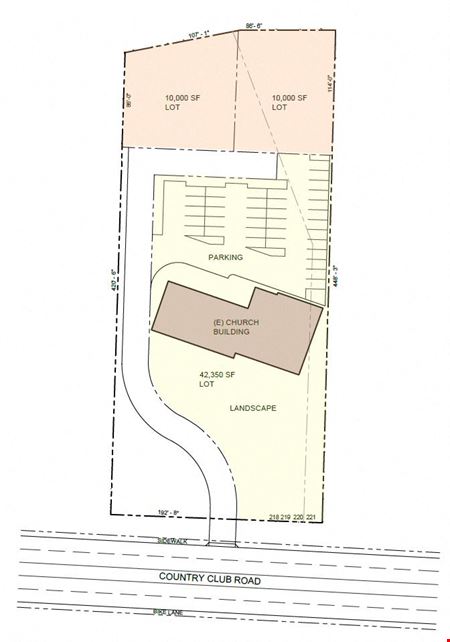 Preview of commercial space at Country Club Road Lots