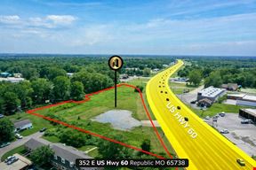 2.48 Acre Lot Lease On US HWY 60 in Republic