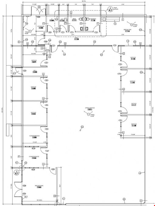 Freestanding Retail/Office Building