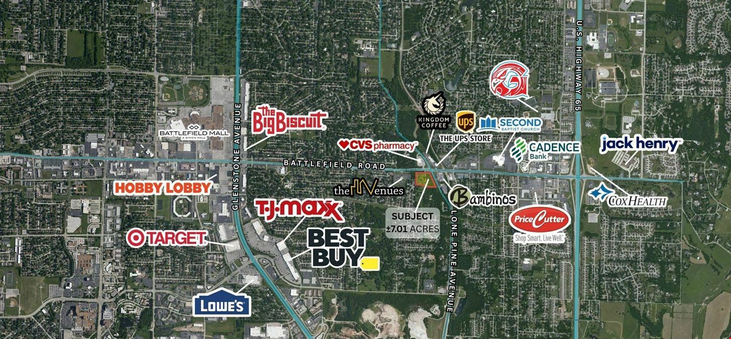 RETAIL/OFFICE DEVELOPMENT SITE FOR SALE ON BATTLEFIELD