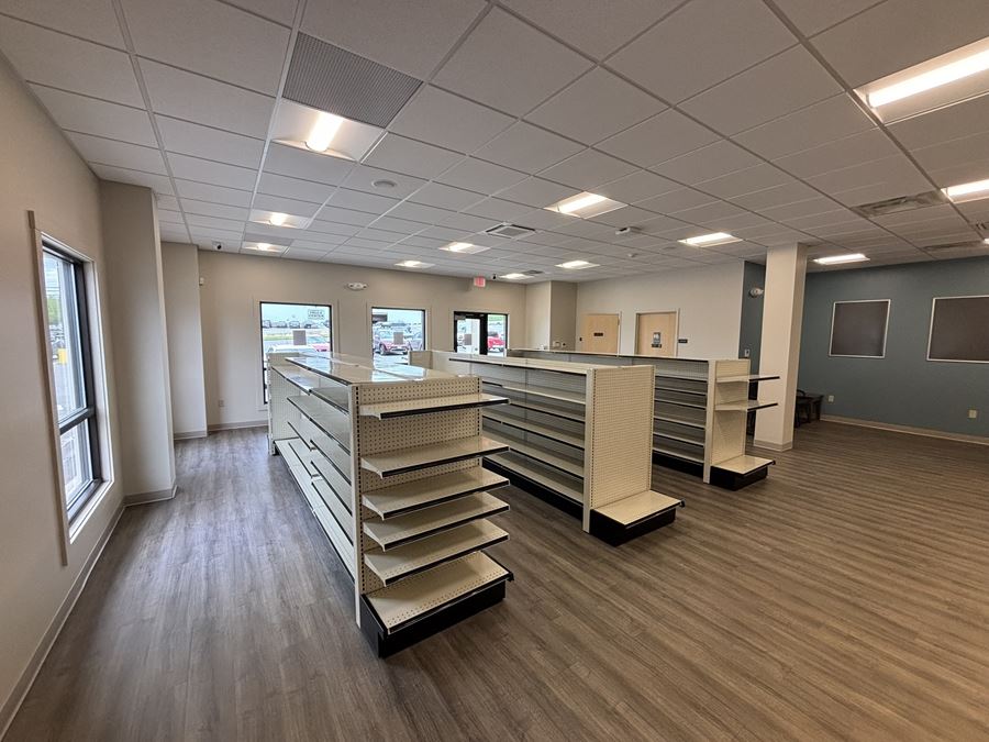 Retail End Cap For Sublease