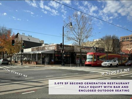 Preview of commercial space at 1025 H St NE