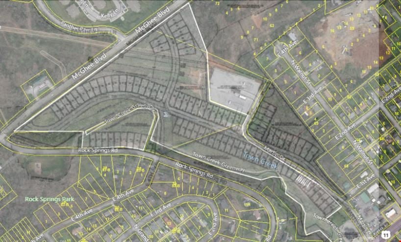 Large Acreage Tract, Downtown Lenoir City, TN