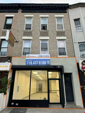 1,200 SF | 750 Coney Island Ave | Retail/Office Space With Glass Frontage For Lease