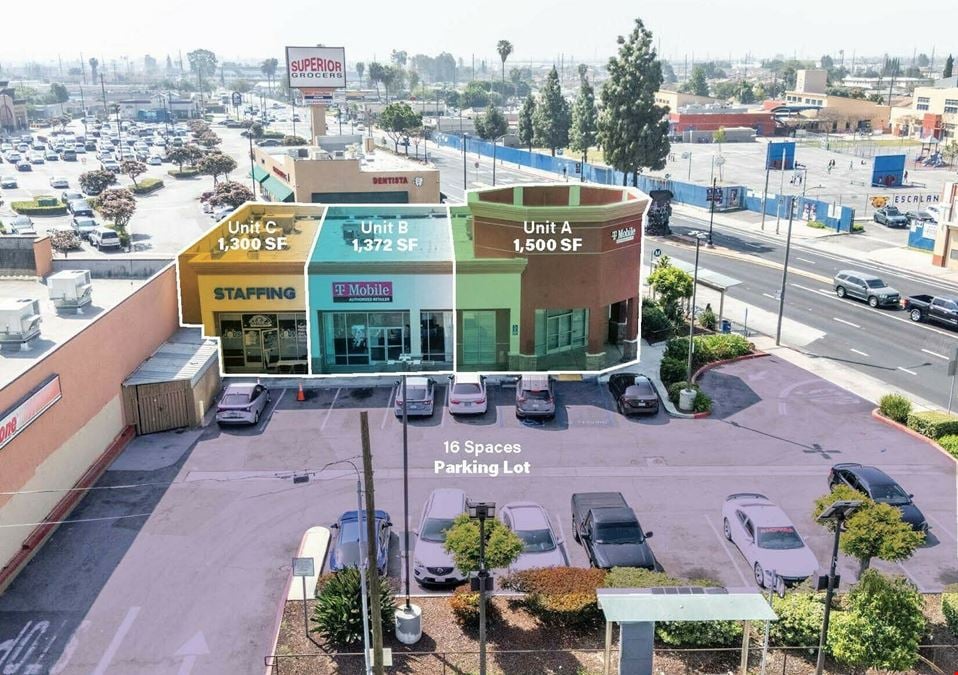 End-Cap Retail Space