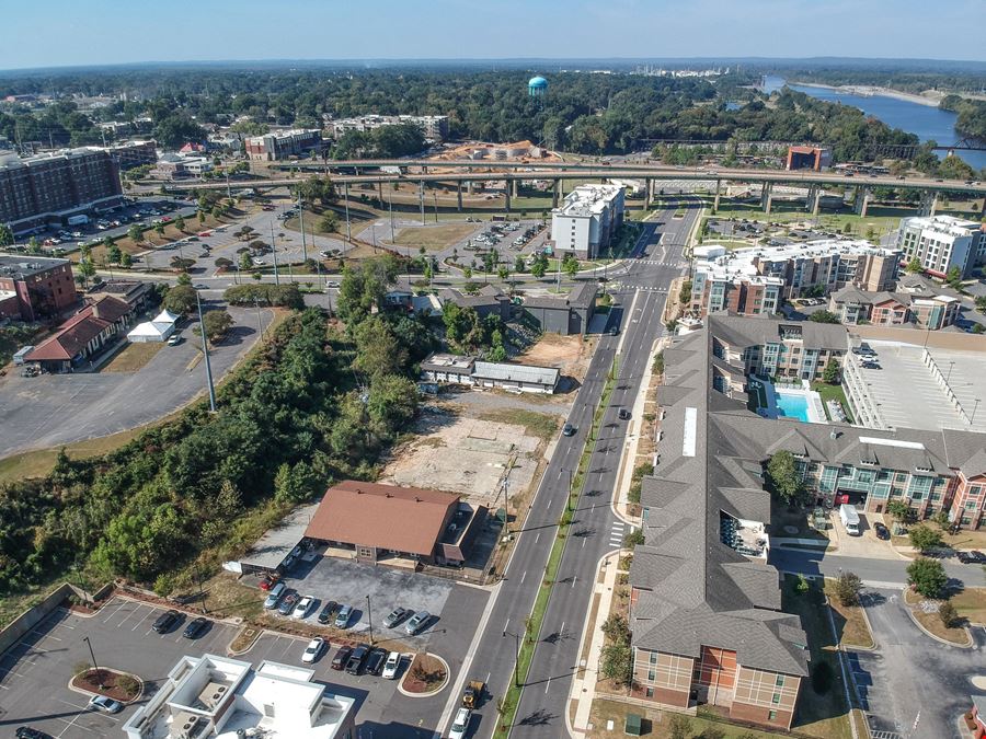 Prime Riverfront District Land + Building