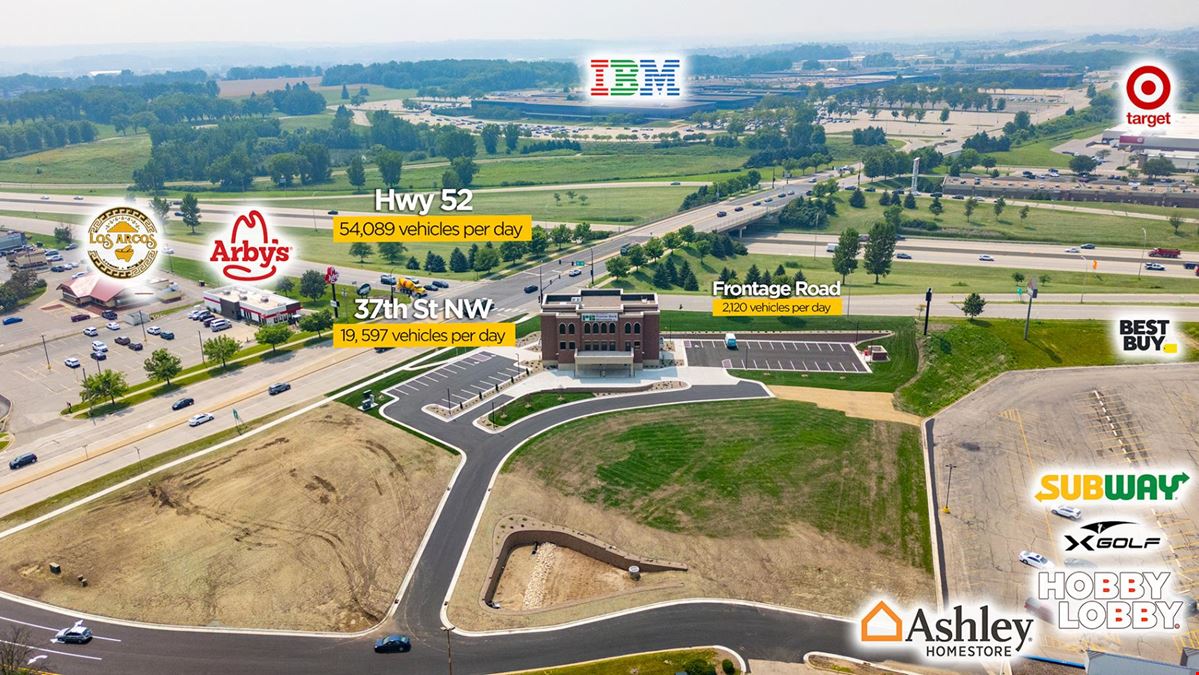 Professional Space Anchored by Established Bank
