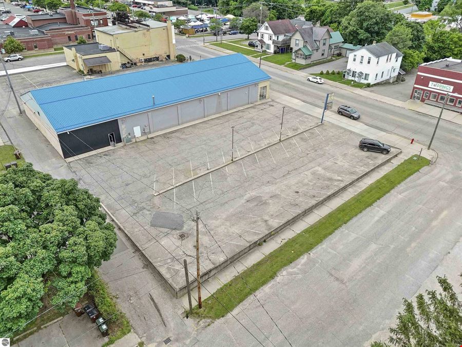 Downtown Retail Building & 50 Space Parking Lot