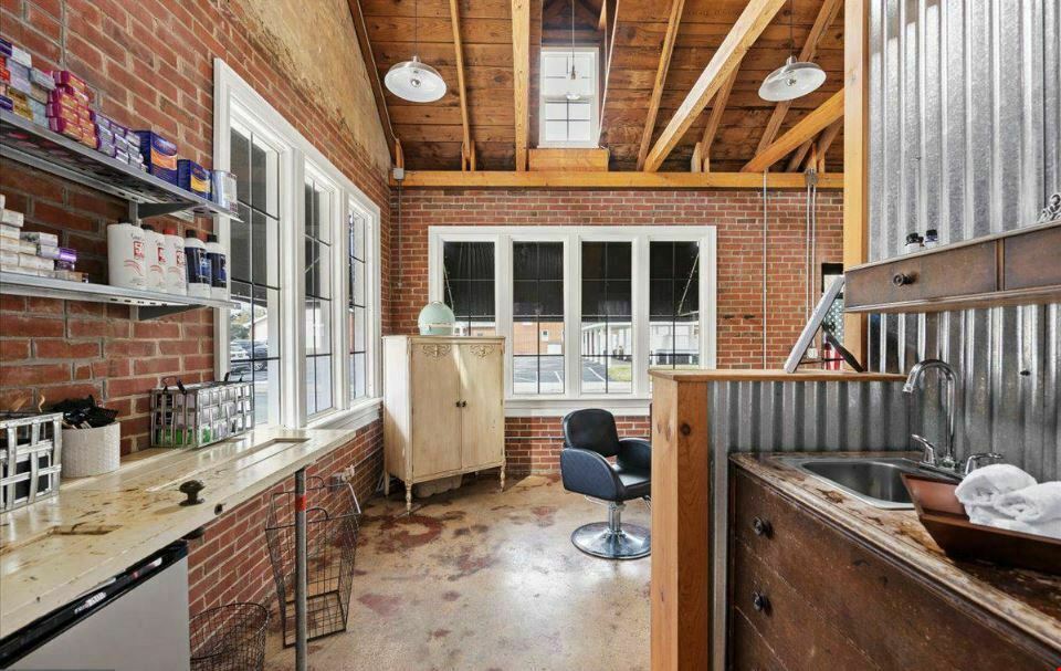 Modern Salon in the R-2 District