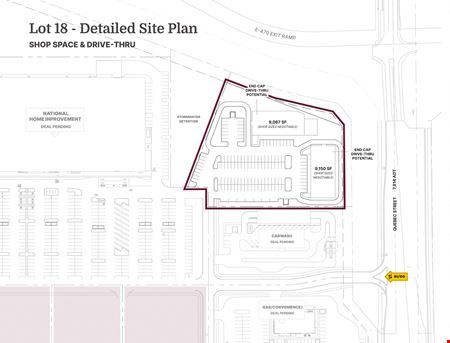 Preview of VacantLand space for Sale at E-470 and Quebec Street-SWC