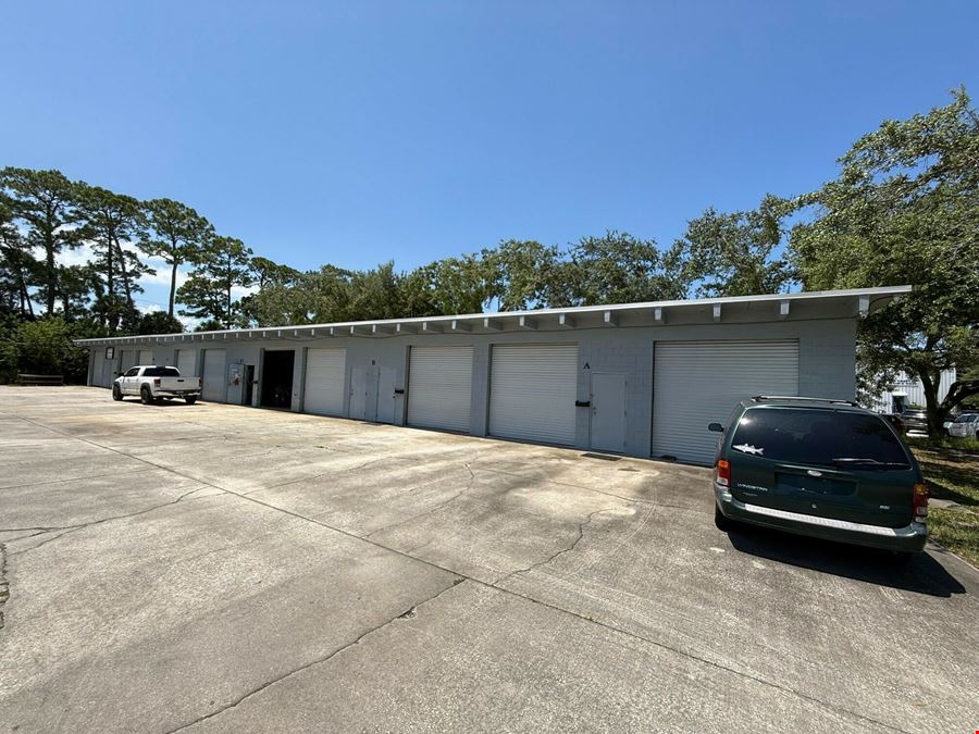 Warehouse with Fenced/Cleared Yard