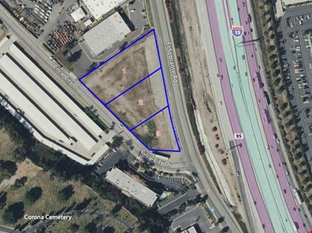 Preview of VacantLand space for Sale at NWC of El Sobrante Rd and Circle City Drive