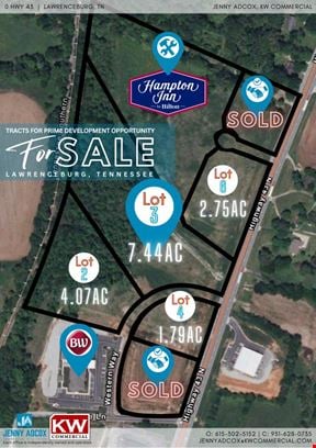 0 Hwy 43 Lawrenceburg, TN Parcel 3