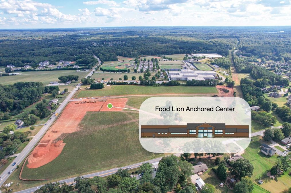 Food Lion Anchored Shopping Center - Pre Leasing