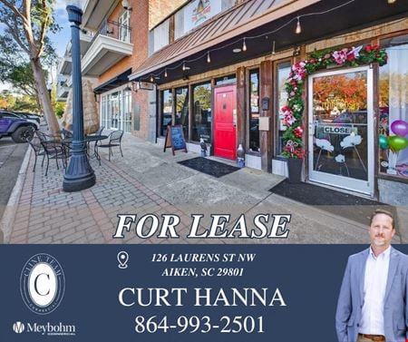 Preview of Retail space for Rent at 126 Laurens Street Northwest