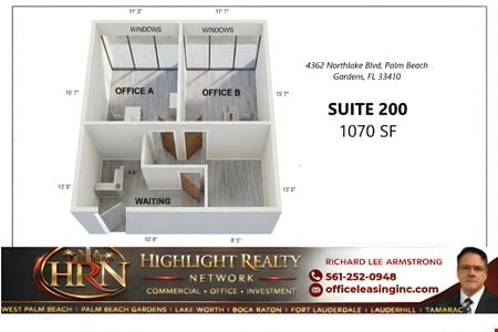 Preview of Office space for Rent at 4360 Northlake Blvd