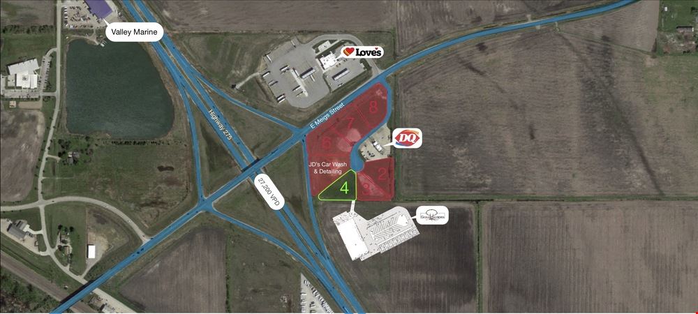 Land property in Valley, NE