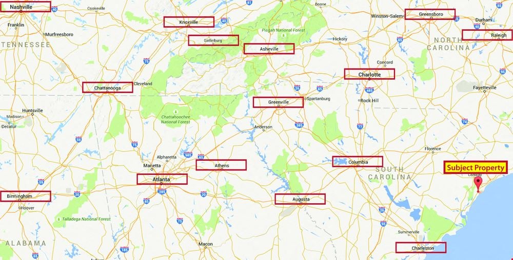 SC Myrtle Beach – Commercial Hotspot Pad Ready Site