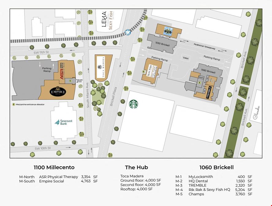 Paseo Brickell 2nd Gen. Restaurant