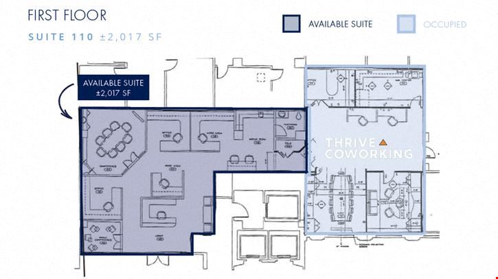 Opportunity to lease prime office space in the heart of downtown Greenville | Poinsett Plaza