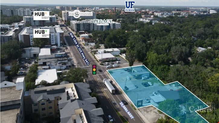 Prime Multi-Tenant Redevelopment Opportunity Along Gainesville’s Premier Commercial Corridor