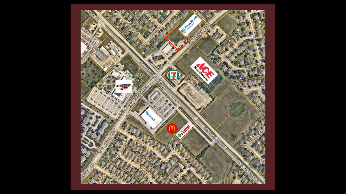Pre-leasing SW Alsbury Retail