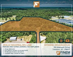 ±13.94 Ac Industrial Dev. land