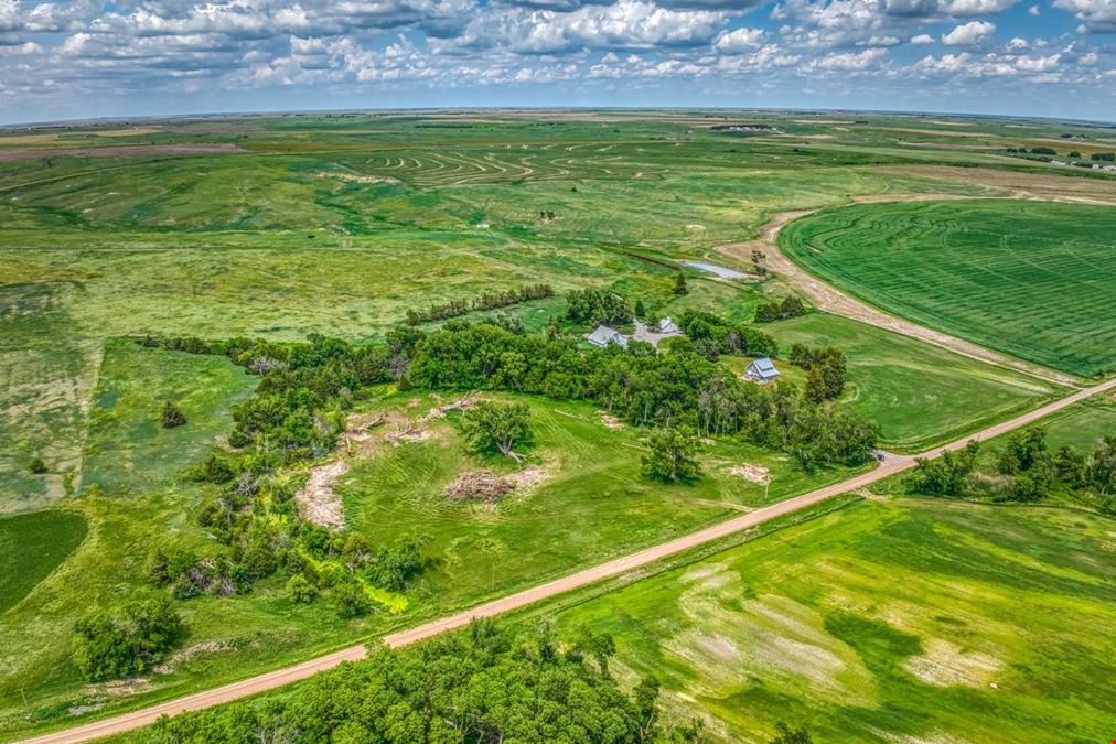 ±1,320 Acre High Fence Hunting and Agricultural Ranch in Jennings, Kansas