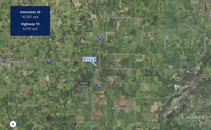 134.50 Acres For Sale - Northfield West Land