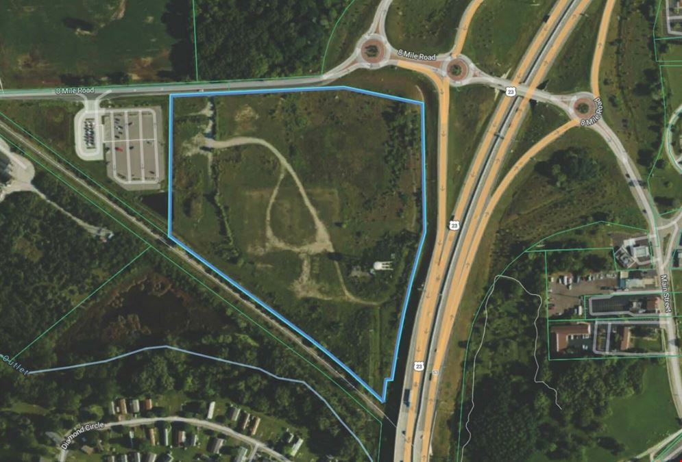 19 AC Commercial Land on US-23 for Sale