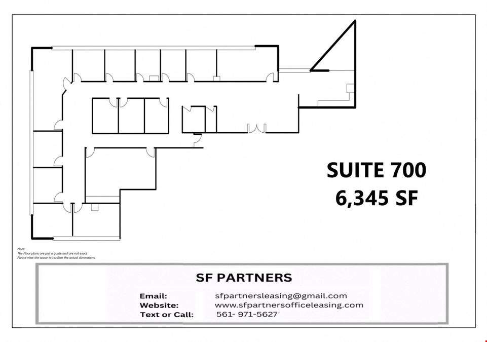 6345 SF Suite 700 Professional and Medical Office Space