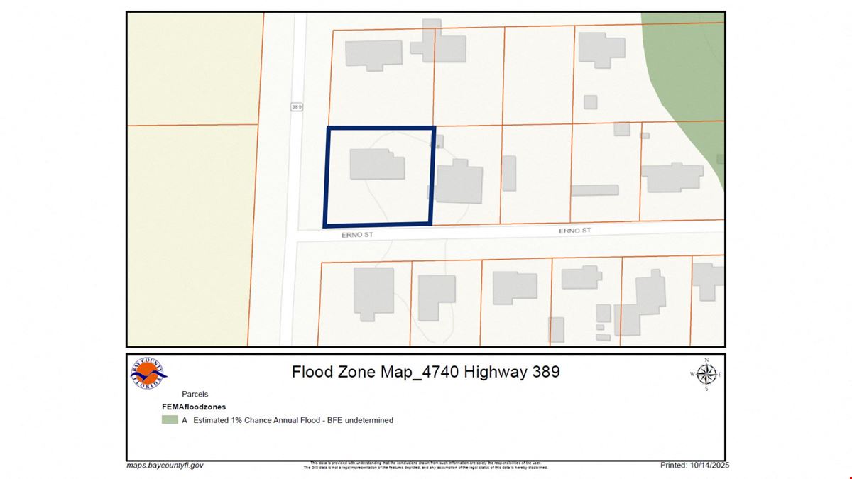 2,180 SF Freestanding Commercial Office Building On 1/2 Acre -  Hwy 389, Lynn Haven