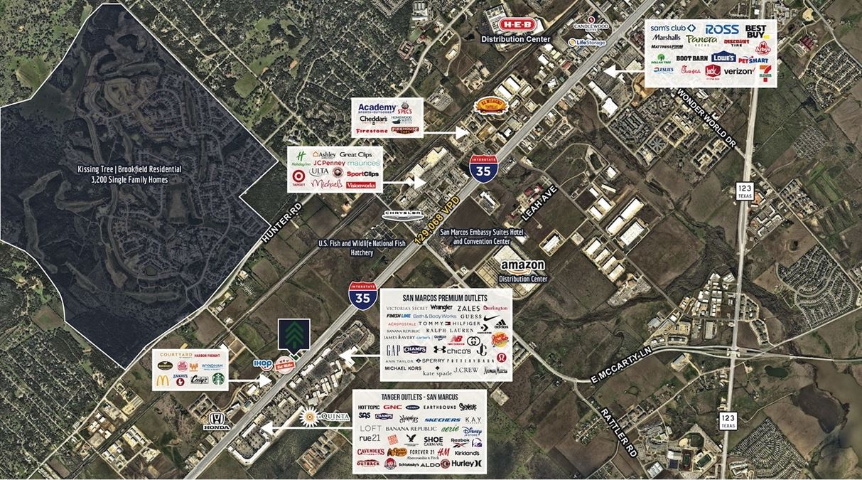 San Marcos - 1.356 Acre - Center Point Pad Site